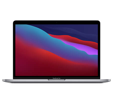 "MacBook Pro 13<br>M1 Chip<br>Late 2020 Space Gray